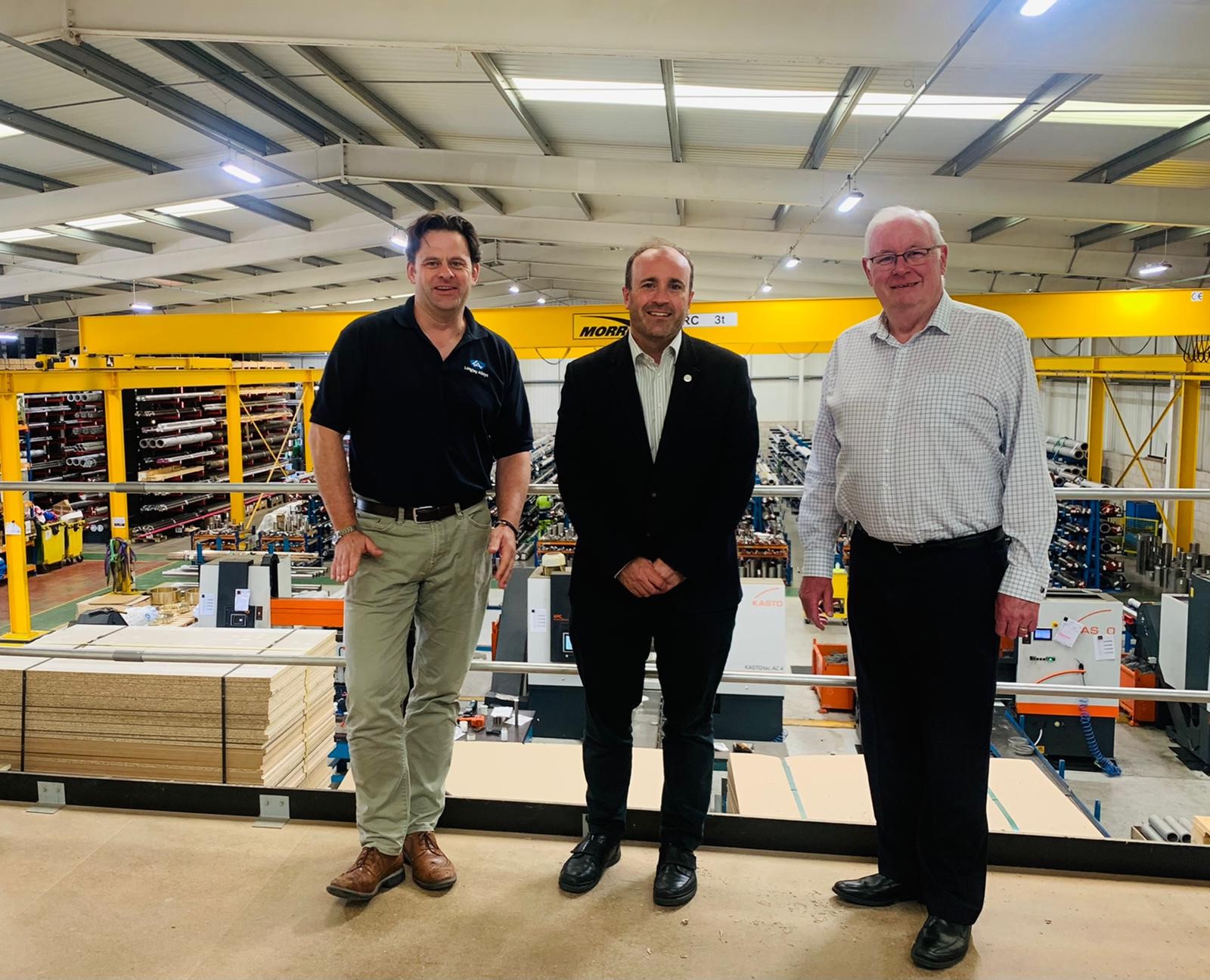 MP visiting Langley Alloys