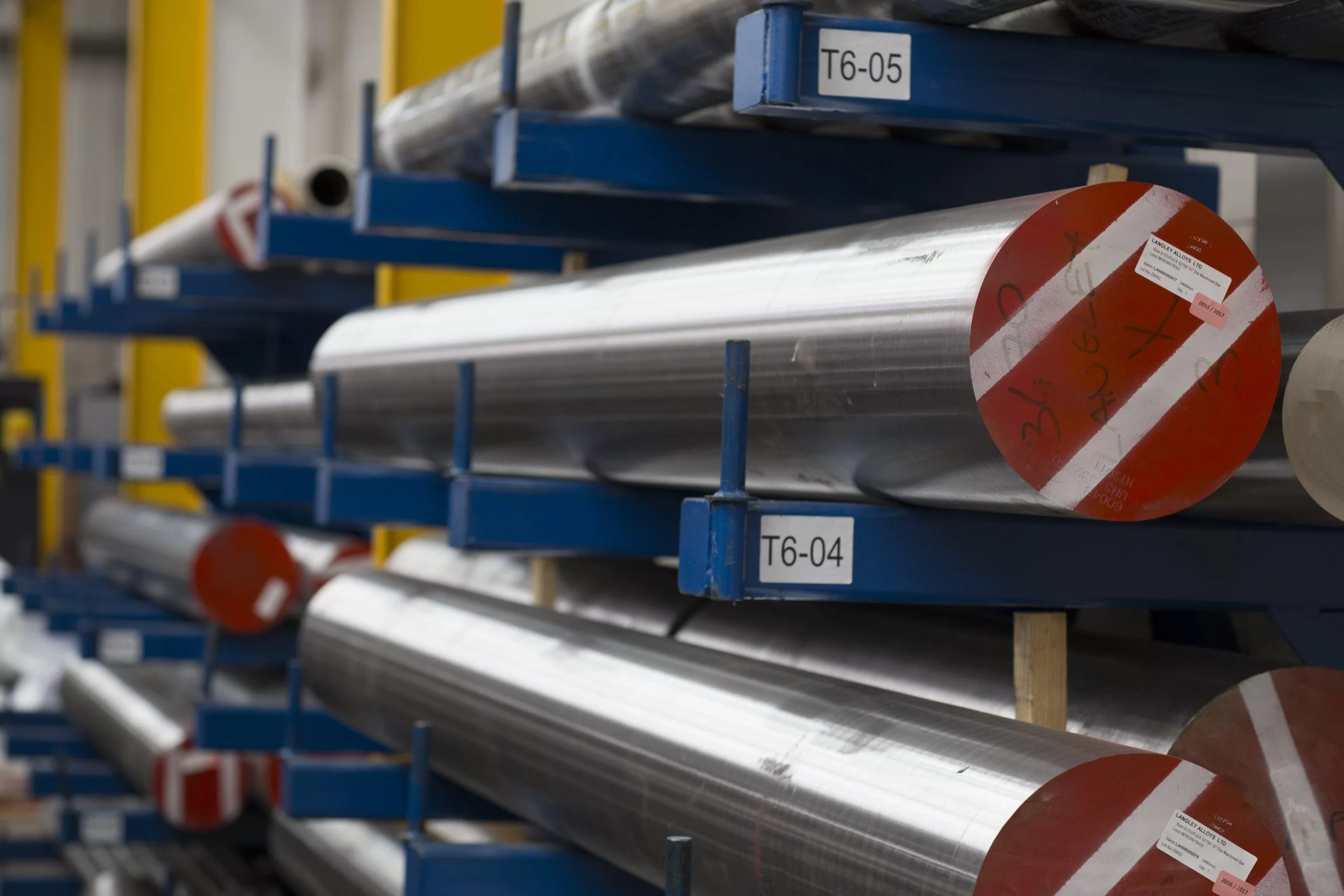 Alloy 32750 (2507) (UNS S32750) on racking